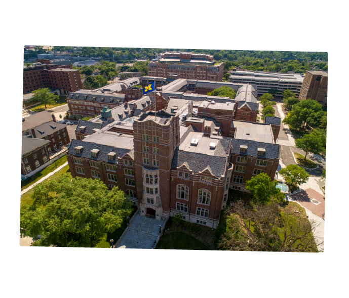 Photo of the University of Michigan Student Union.